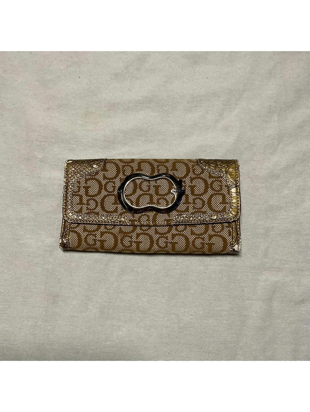 Y2K Tan Guess wallet